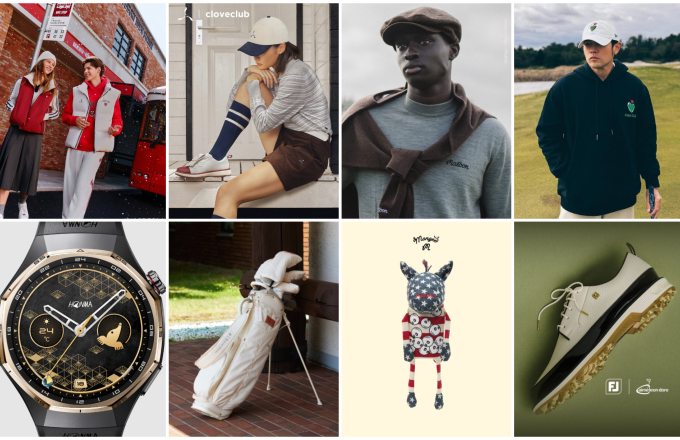 七组高尔夫时尚联名来袭：比音勒芬、TaylorMade、FILA GOLF、LI-NING 1990、HONMA、Malbon、FootJoy