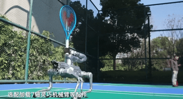 Unitree Unveils New Robotic Dog that Plays Tennis