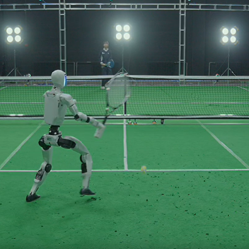 Humanoid Tennis Robot Arrives! Developed by Tsinghua University and Galaxea AI